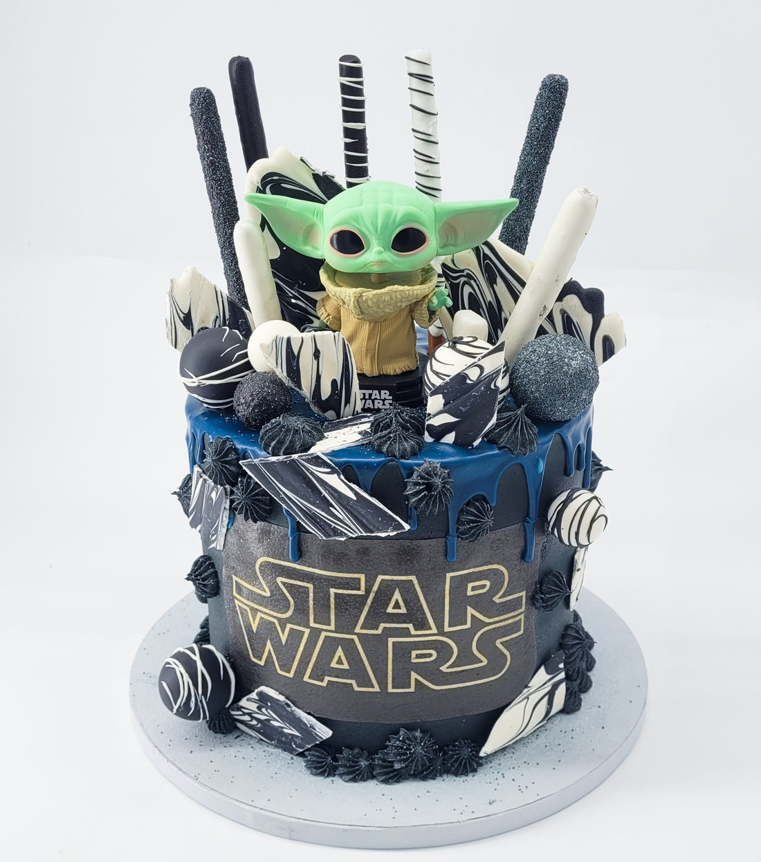 Star Wars birthday cake made by Rose Cake Louisville