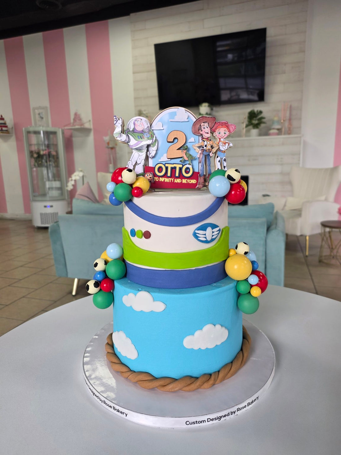 Toy Story birthday cake made by Rose Cake Louisville